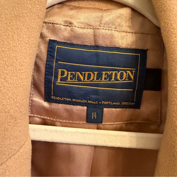 Pendleton Tan Long Coat - Picture 8 of 8